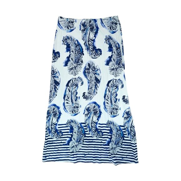 Tommy Bahama Skirt Womens‎ Small/P Maxi Paisley Sun Summer - Picture 1 of 5